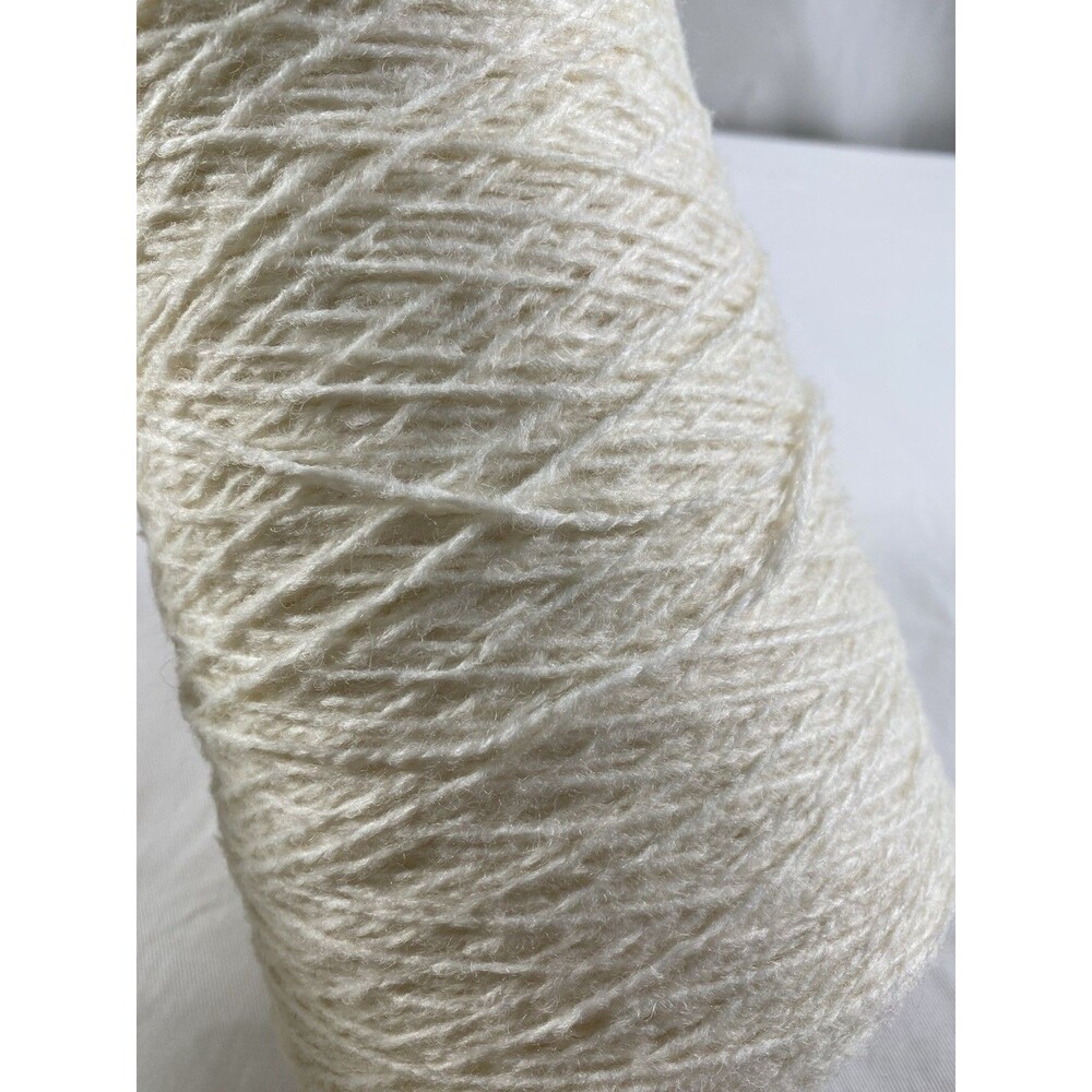 Cone Yarn Spool Yarn Off White 50% Alpaca 280g Net Weight #693